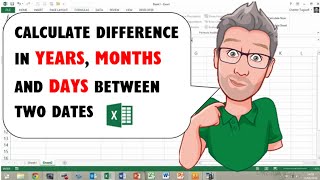 Calculate Difference in Years Months and Days between Two Dates [upl. by Yrag]