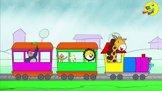 Darjeeling Ko Sano Rail Nepali Rhymes for kids [upl. by Lerrej]