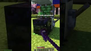 Como fazer AREIA FLUTUAR no SOBREVIVÊNCIA do minecraft [upl. by Pylle]