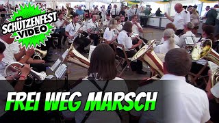 🟢 Frei Weg Marsch 🎼  Musikzug FFW Plettenberg  Carl Latann  Live  Schützenfest Deilinghofen [upl. by Orelee358]