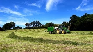 Silage 2013  John Deere 6930  McHale Fusion [upl. by Hcurob379]