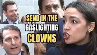 AOC Raskin Goldman Swalwell Take GASLIGHTING to a New Level [upl. by Yenahteb]