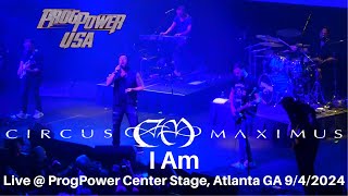 Circus Maximus  I Am with Jørn Viggo Pagans Mind LIVE  ProgPower 942024 [upl. by Kellyn]