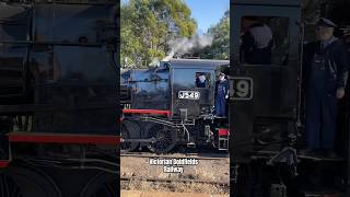 Victorian Goldfields railway in Castlemaine  j549  Puffing billy alternative [upl. by Ahseeyt]