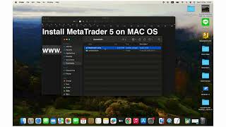 install MetaTrader 5 on MAC OS [upl. by Nalced]