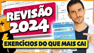 ⏰ REVISÃO DEFINITIVA ENEM 2024 O que mais cai em QUÍMICA NO ENEM [upl. by Udele]