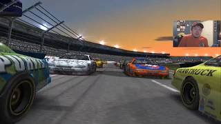 Too Much Action NASCAR Thunder 2003 Career Mode At Lowes Race 1236 [upl. by Montfort]