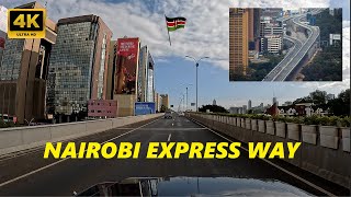 Kenyas Most Impressive Infrastructure Project Nairobi Express Way  Scenic Drive  4K [upl. by Bobbee]