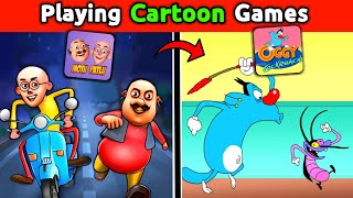 Playing Best Cartoon Games 😆  Part2 [upl. by Ardnosak842]