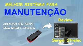 Como Criar Pen Drive de Boot com Sistema Sergei Strelec [upl. by Agosto]