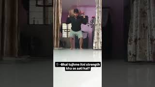 Strength Training exercise 🇮🇳💪arnoldshwarzenegger fitnessmotivation dailyvlog fitnessquotes gym [upl. by Devland]