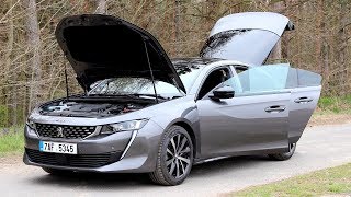 New 2019 Peugeot 508 GT Line  Detailed Walkaround Exterior interior [upl. by Almap]