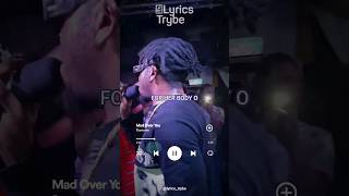 Runtown  Mad Over You Lyrics llyricstrybe [upl. by Ellehc348]