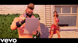 Trevor Daniel  Falling Official Fortnite Music Video [upl. by Ahsital]