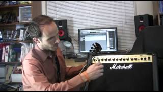 Marshall MG30DFX Guitar Amp Review Demo with worship leader Jared Stepp [upl. by Sheffie838]