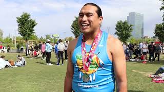 Comanche Tribal Members Run OKC Memorial Marathon [upl. by Mcdougall]