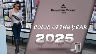 BENJAMIN MOORE COLOUR OF THE YEAR 2025 [upl. by Alansen]