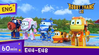 Robot TrainS2  EP44EP48 60min  Full Episode  ENG [upl. by Bazar]