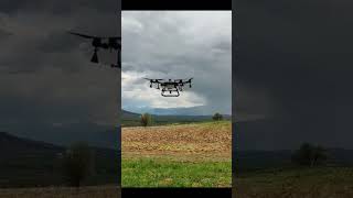 drone ile ilaçlama spraying with drone [upl. by Asoramla]