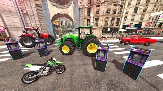 Farmer Wants to Trade Tractors for a New Arcade  Farming Simulator 25 [upl. by Nikaniki]