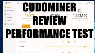 Cudo Miner Review and Performance Test HoneyMiner Nicehash Alternative [upl. by Yuk867]