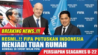 🔴BREAKING NEWS Presiden FIFA Gianni Infantino Sepakat Indonesia Bisa Menjadi Tuan Rumah Kembali [upl. by Seamus624]