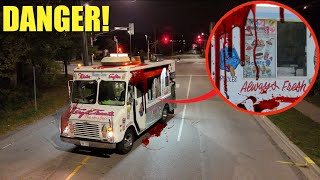 IF YOU SEE BLOOD ON AN ICE CREAM TRUCK STAY AWAY ITS A TRAP [upl. by Lindberg319]