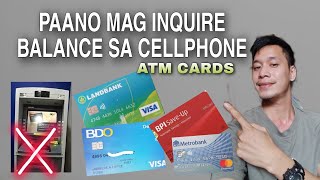 PAANO MAG INQUIRE BALANCE SA MOBILE BANKING APPS [upl. by Valencia]