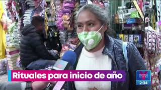 Rituales de Año Nuevo ¿Qué es lo que buscan y preparan los mexicanos  Noticias con Yuriria Sierra [upl. by Adnalue]