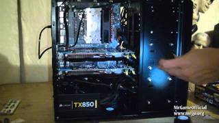 Antec 902 v3 Intel i7 2600k ATI 6950 Crossfire Build HD [upl. by Shamma]