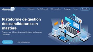 Guide Platforme Masters UCAR 2024 [upl. by Thorny]