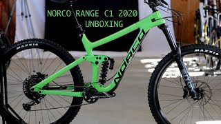 Norco Range C1 2020 Unboxing  Marios Tool Time [upl. by Annaek]