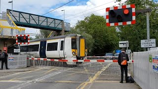 Sawbridgeworth Level Crossing Hertfordshire [upl. by Meri972]