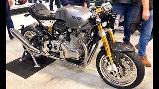 Norton Dominator  2019 NORTON  Cafe Racer  4K HD [upl. by Behlau]