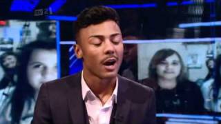 The Xtra Factor  Results Top 06 201111  quotMarcus Collinsquot Interview [upl. by Gad]