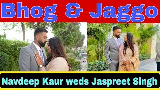 Navdeep kaur weds jaspreet singh [upl. by Ynohtnaed]