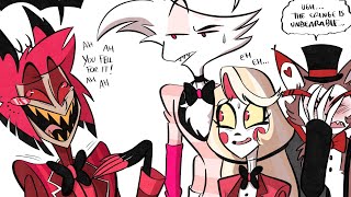 Alastor’s Dad Jokes Hazbin Hotel Comic Dub [upl. by Divadnahtanoj]