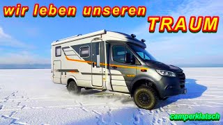 Unser NEUER Hymer MLT 570 Crossover STYLE🔥Wohnmobil Roomtour Spezial😱Winter Camping Dänemark Römö [upl. by Torp676]