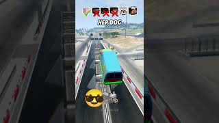 Help Me Get My Crush Attention In A Car Jump Challenge 😟🏎️ shorts beamngdrive [upl. by Rotce604]