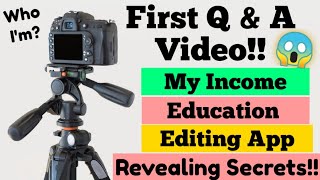 My First Q amp A Video 📸😍Twin Tag Ayesha Firoz Revealing secrets Twin Tag IncomeHouse Editing App [upl. by Lundin995]