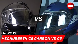 Schuberth C5 Carbon vs C5  ChampionHelmetscom [upl. by Melvyn844]