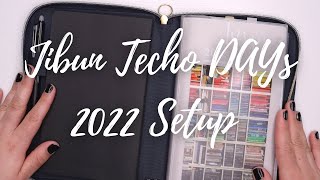 PLANNER LINEUP 2022  JIBUN TECHO DAYs SETUP [upl. by Oliy321]