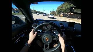 POV drive 981 Porsche Cayman 27L 6MT [upl. by Snah]