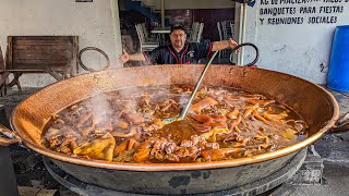 CARNITAS MICHOACANAS Así prepara 1 TONELADA el PITUFO de Tarímbaro [upl. by Enelyad]