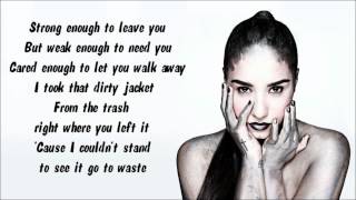 Demi Lovato  In Case Instrumental  Karaoke with lyrics on screen [upl. by Geri956]