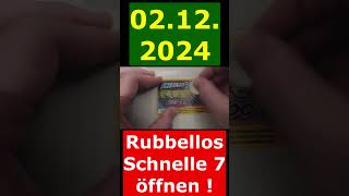 Schnelle 7 Rubbellos öffnen  Tag 368 Jahr 2 [upl. by Hwu197]