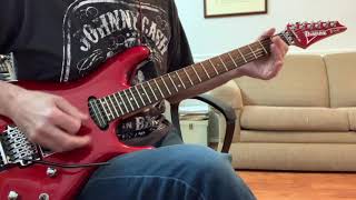 Suicide Solution  guitar cover  no backing track [upl. by Rosena416]