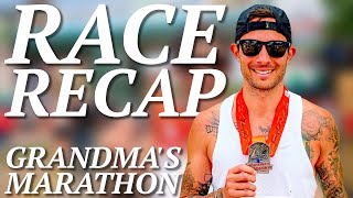 Race Recap  Grandmas Marathon 2023 [upl. by Eittol590]