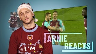 ARNAUTOVIC REACTS TO HIS BEST GOALS FROM 2018 [upl. by Perusse]