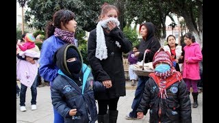 Bajas temperaturas se registraron en el altiplano del país [upl. by Georges]